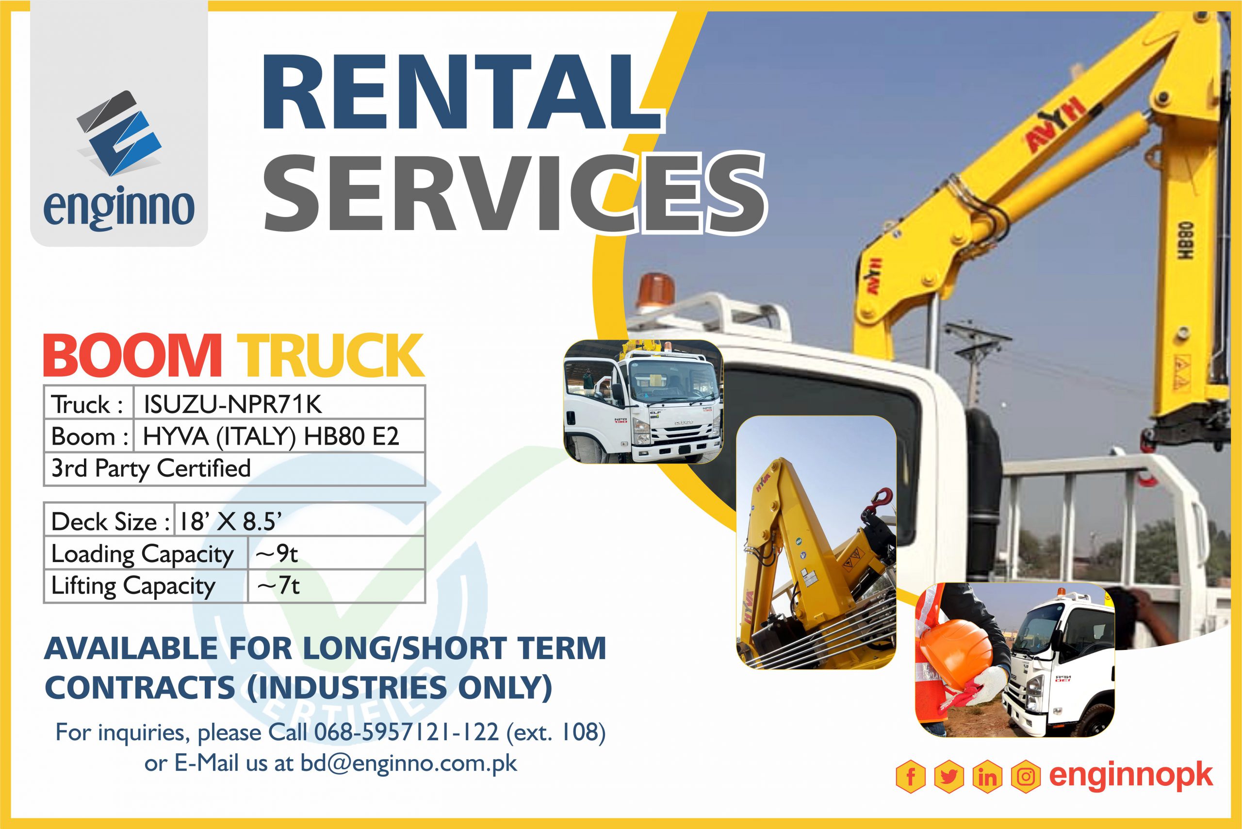 Enginno Rental Services